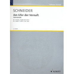 Am Ufer der Vernunft : für Trompete, - Enjott (Norbert Jürgen) Schneider