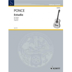 ESTUDIO : FUER GITARRE - Manuel Ponce