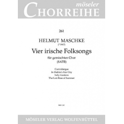 4 irische Folksongs : für gem Chor -Helmut Maschke