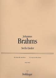 6 Lieder - Johannes Brahms