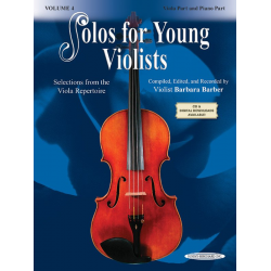 Solos for Young Violists 4 - Diverse / Arr. Barbara Barber