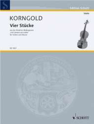4 Stücke op.11 aus der Musik zu - Erich Wolfgang Korngold