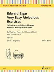 Very easy melodious Exercises op.22 : -Edward Elgar