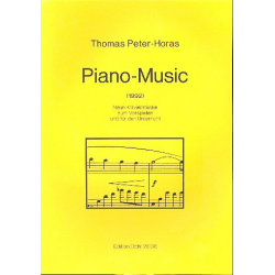 Piano Music : 9 Klavierstücke - Thomas Peter-Horas