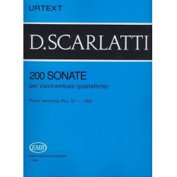 200 Sonaten Band 2 (Nr.51-100) . - Domenico Scarlatti