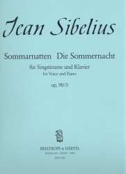 Sommernacht op.90,5 : für - Jean Sibelius