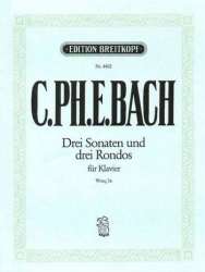 3 Sonaten und 3 Rondos WQ56 : - Carl Philipp Emanuel Bach