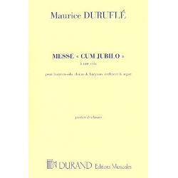 Messe cum jubilo a une voix : - Maurice Duruflé