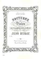Nocturne op.42 : - Jenö Hubay