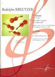 Sonate mi majeur no.1 : pour violon - Rodolphe Kreutzer