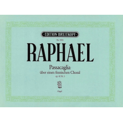 Passacaglia über einen finnischen Choral -Günter Raphael