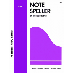 Note Speller - Level 1 -James Bastien