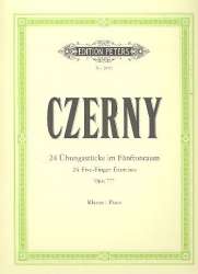 24 Übungsstücke im Fünftonraum - Carl Czerny