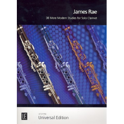 38 More Modern Studies for Solo Clarinet - James Rae