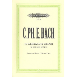 30 geistliche Lieder : - Carl Philipp Emanuel Bach