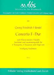 Concerto F-Dur : für 2 Trompeten, - Georg Friedrich Händel (George Frederic Handel) / Arr. Wolfgang Stockmeier