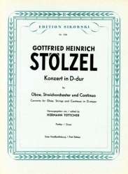 Konzert D-Dur : für Oboe und - Gottfried Heinrich Stölzel