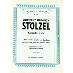Konzert D-Dur : für Oboe und - Gottfried Heinrich Stölzel