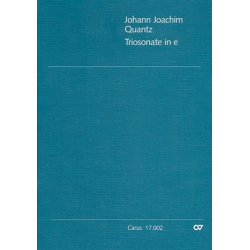 Triosonate e-Moll QV2,20 : für - Johann Joachim Quantz