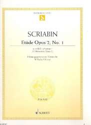 Etüde cis-Moll op.2,1 : für Klavier - Alexander Skrjabin / Scriabin