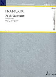 Petit quatuor für 4 Saxophone : - Jean Francaix