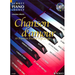 Chanson d'amour (+CD) : für Klavier - Carsten Gerlitz