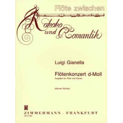 Konzert d-Moll für Flöte und - Luigi Gianella / Arr. Werner Richter