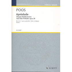 Aprèsludes : für gem Chor und Klavier - Heinrich Poos