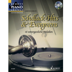 Schellack-Hits und Evergreens (+CD) - Diverse / Arr. Carsten Gerlitz