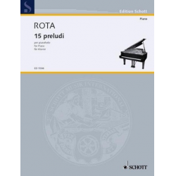 15 preludi : für Klavier (1964) - Nino Rota