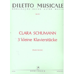 3 kleine Klavierstücke - Clara Schumann
