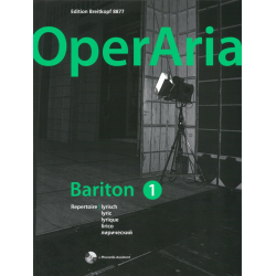 OperAria Bariton Band 1 - Repertoire lyrisch (+ mp3-CD +pdf) : -Peter Anton (Hrsg.) Ling