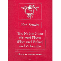 Trio G-Dur Nr.6 : - Carl Stamitz