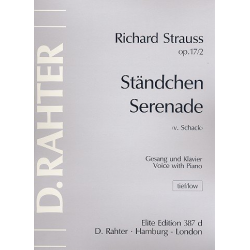 Ständchen op.17,2 D-Dur : - Richard Strauss