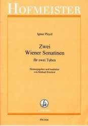 2 Wiener Sonatinen für 2 Tuben - Ignaz Joseph Pleyel / Arr. Michael Kleefoot