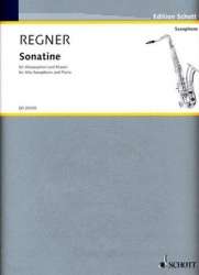Sonatine : für Altsaxophon und Klavier - Hermann Regner