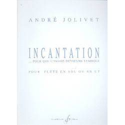 Incantation pour que l'image -André Jolivet