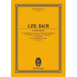 Konzert a-Moll : für Cembalo - Carl Philipp Emanuel Bach