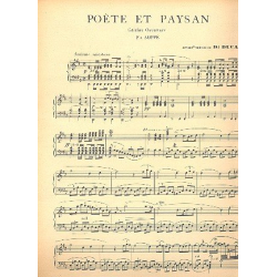 Poète et Paysan : pour accordéon -Franz von Suppé