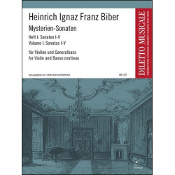 Mysteriensonaten Band 1 - Heinrich Ignaz Franz von Biber