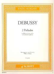 2 preludes : für Klavier -Claude Achille Debussy