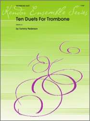 Ten Duets For Trombone - Tommy Pederson
