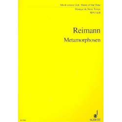 Metamorphosen über ein Menuett von Franz Schubert : - Aribert Reimann