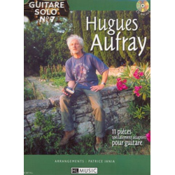 11 pieces (+CD) : pour guitare - Hugues Aufray