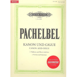 Kanon und Gigue (+CD) : - Johann Pachelbel