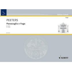 PASSACAGLIA E FUGA OP.42 : - Flor Peeters