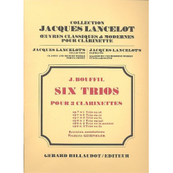Trio op.8,1 sol majeur : - Jacques Bouffil