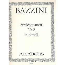 Streichquartett d-Moll Nr.2 op.75 - Antonio Bazzini