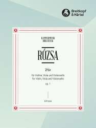 Serenade op.1 : für Streichtrio - Miklos Rozsa