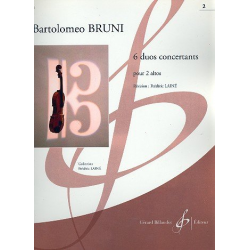6 duos concertantes vol.2 (nos.4-6) : - Antonio Bartolomeo Bruni